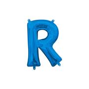 13in Air-Filled Blue Letter Balloon (R)